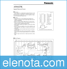 Panasonic AN6425K datasheet
