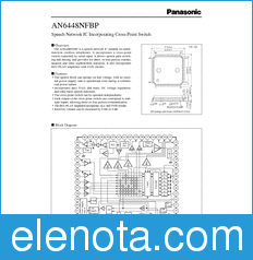 Panasonic AN6448NFBP datasheet
