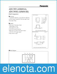 Panasonic AN6914S datasheet