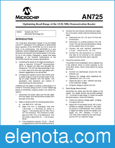 Microchip AN725 datasheet