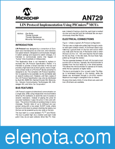 Microchip AN729 datasheet