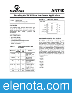 Microchip AN740 datasheet