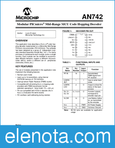 Microchip AN742 datasheet