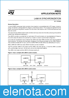 STMicroelectronics AN832 datasheet