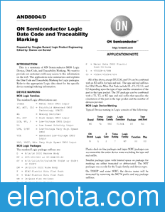 ON Semiconductor AND8004 datasheet