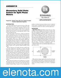 ON Semiconductor AND8007 datasheet