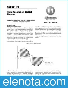ON Semiconductor AND8011 datasheet