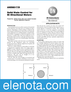 ON Semiconductor AND8017 datasheet