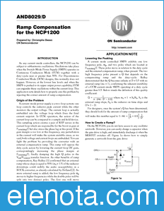 ON Semiconductor AND8029 datasheet