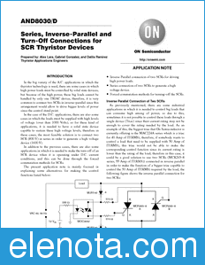 ON Semiconductor AND8030 datasheet