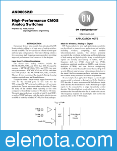 ON Semiconductor AND8052 datasheet