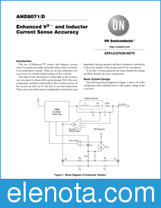 ON Semiconductor AND8071 datasheet