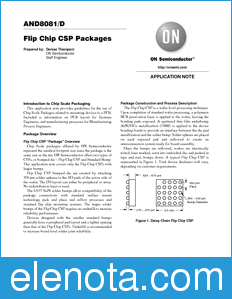 ON Semiconductor AND8081 datasheet