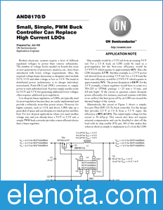 ON Semiconductor AND8170 datasheet