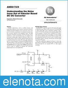 ON Semiconductor AND8172 datasheet
