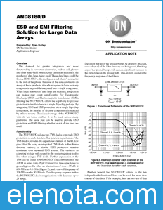 ON Semiconductor AND8180 datasheet