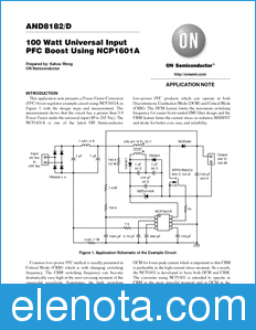 ON Semiconductor AND8182 datasheet
