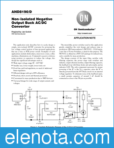 ON Semiconductor AND8190 datasheet