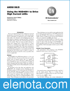 ON Semiconductor AND8198 datasheet