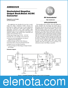 ON Semiconductor AND8225 datasheet