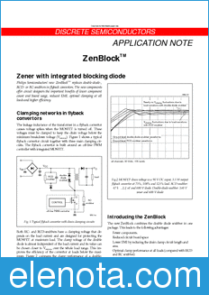 Philips AN_Zenblock datasheet