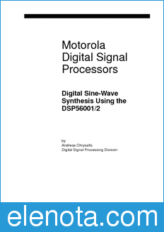 Motorola APR1 datasheet