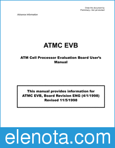 Motorola ATMC_EVB datasheet
