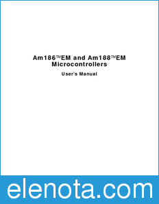 AMD Am188EM datasheet