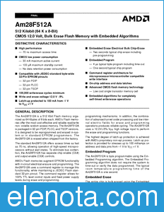 AMD Am28F512A datasheet