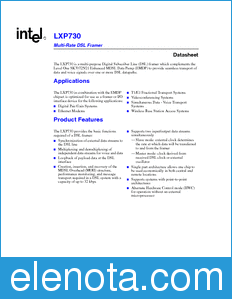 Intel Application Note datasheet
