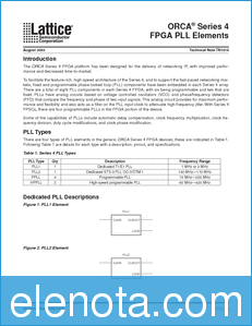 Lattice Application Notes datasheet