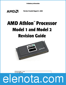AMD Athlon datasheet