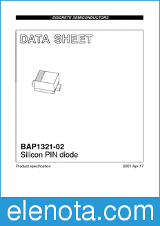Philips BAP1321-02 datasheet