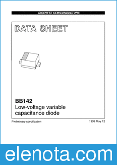 Philips BB142 datasheet