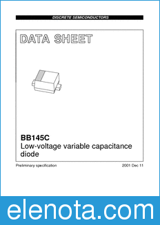 Philips BB145C datasheet