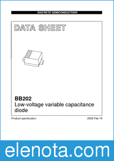 Philips BB202 datasheet