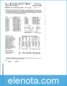 Siemens BC547VI datasheet