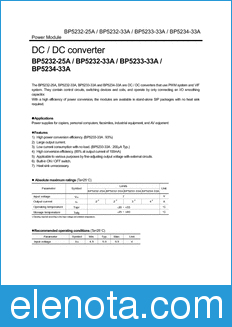 Rohm BP5232-25A datasheet