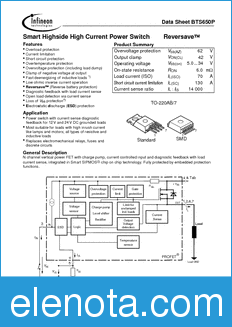 Infineon BTS650-P datasheet