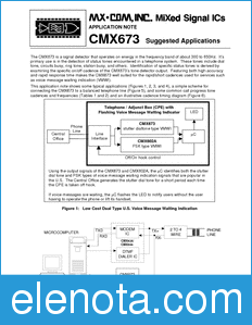 CML CMX673 datasheet