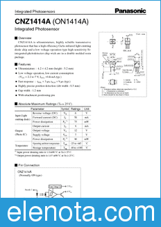 Panasonic CNZ1414A datasheet