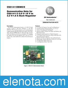 ON Semiconductor CS51411DEMO datasheet