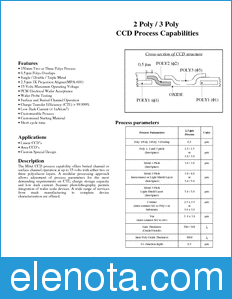 Zarlink Semiconductor CWF2501 datasheet