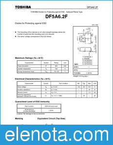Toshiba DF5A6.2F datasheet
