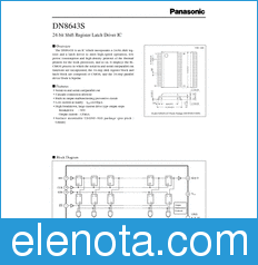 Panasonic DN8643S datasheet