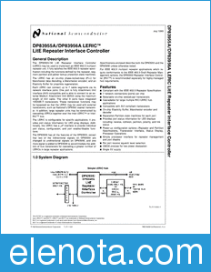 National Semiconductor DP83955 datasheet