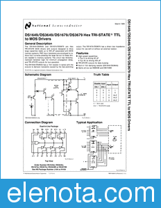 National Semiconductor DS1649 datasheet