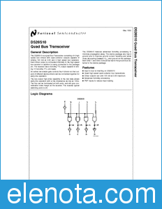 National Semiconductor DS26S10 datasheet