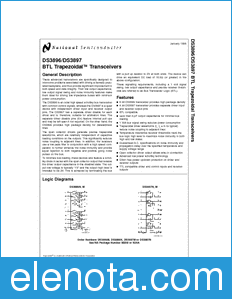 National Semiconductor DS3896 datasheet