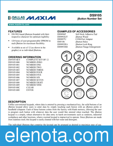 Maxim DS9105 datasheet